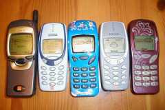 A collection of Mobile phones!