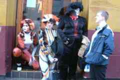 These were not cast members, but Cats 'groupies'!